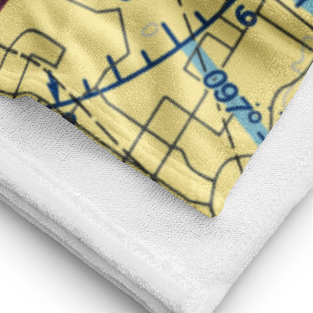 Biggs Army Air Field (Fort Bliss) (BIF) VFR Sectional Towel 