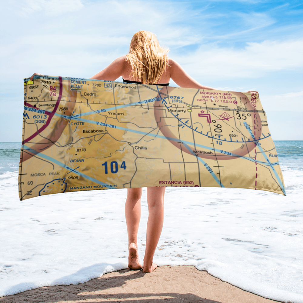 Biplane Ranch Airport (NM02) VFR Sectional Towel 