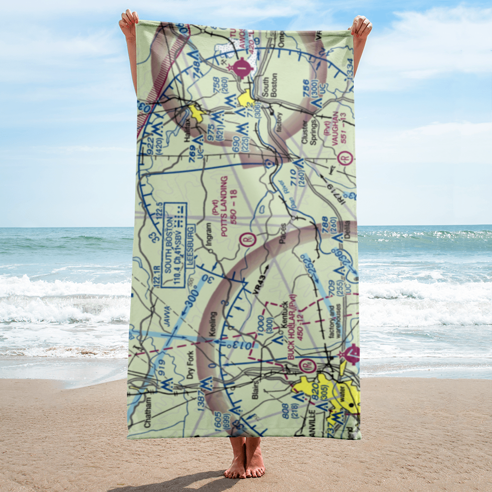 Birch Creek Plantation Airport (3VG9) VFR Sectional Towel 