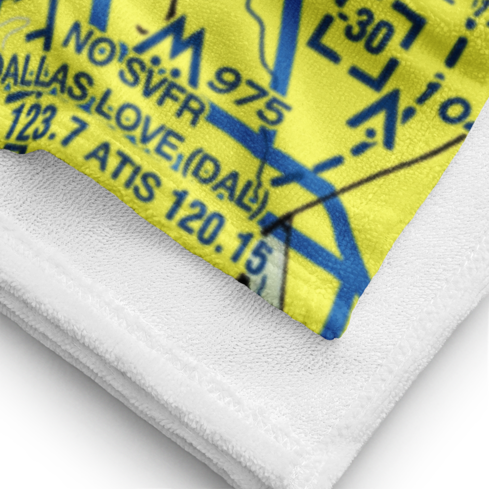 Black Mark Strip (5TX4) VFR Sectional Towel 