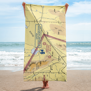 Black Rock City Airport (88NV) VFR Sectional Towel