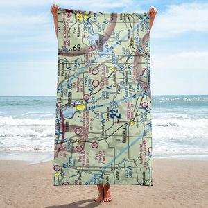 Blackburn Airport (WI98) VFR Sectional Towel