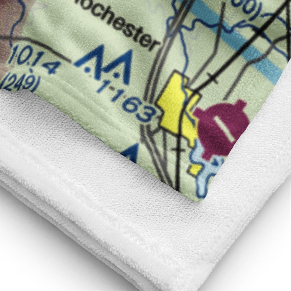 Blackmon Field (IN69) VFR Sectional Towel 