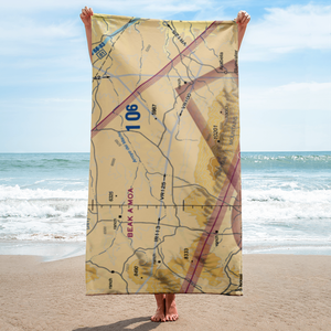 Block Ranch Airport (4AZ2) VFR Sectional Towel