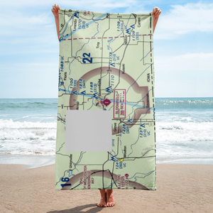 Bloomfield Municipal Airport (4K6) VFR Sectional Towel