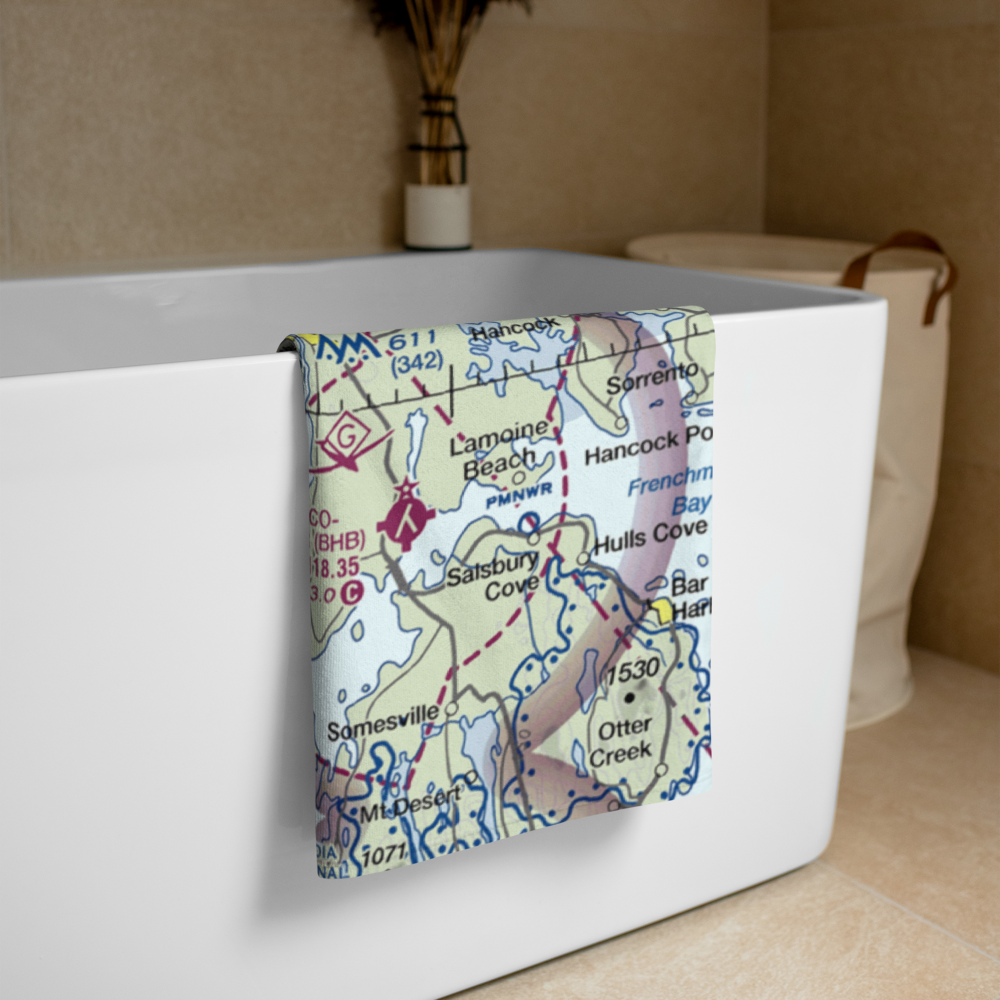 Blue Hill Airport (07B) VFR Sectional Towel 