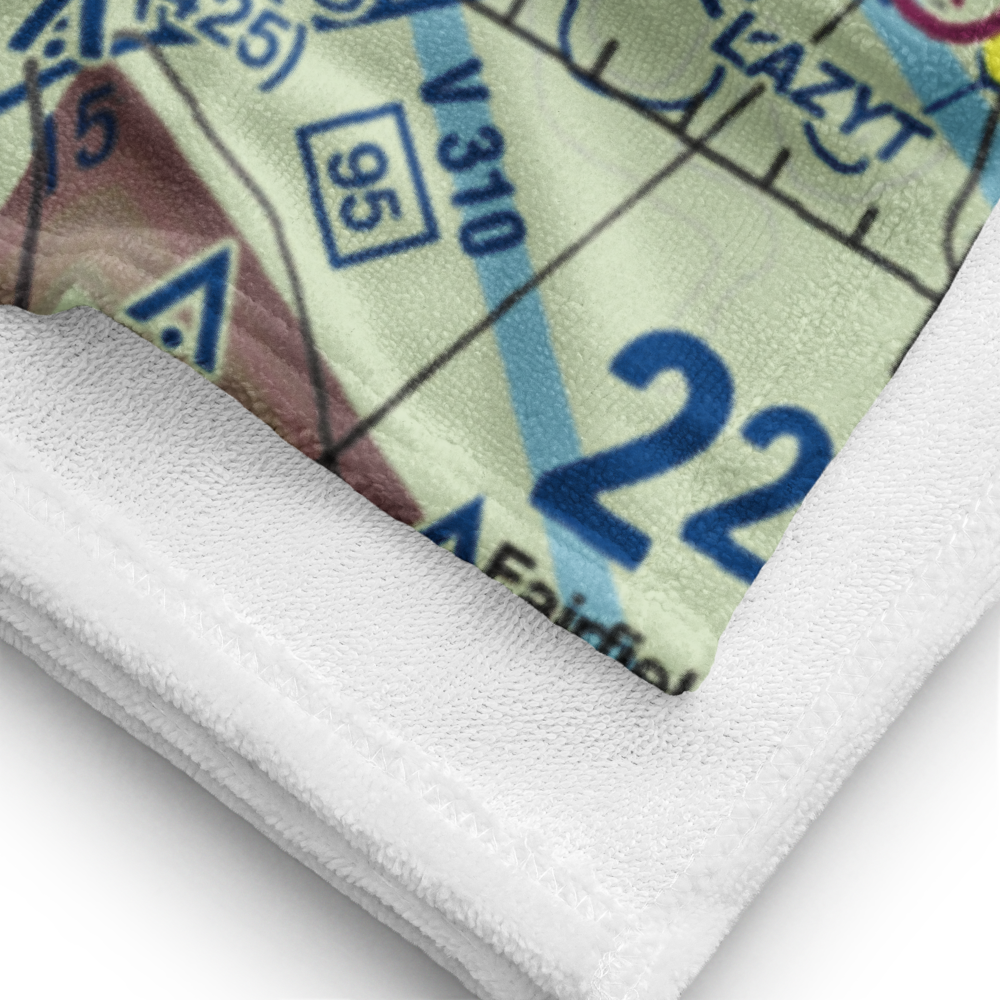 Blue Lick Airport (07KY) VFR Sectional Towel 
