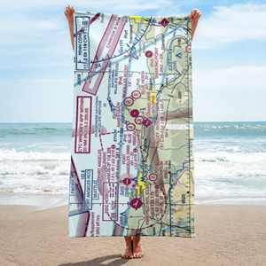 Blue Ribbon Airport (WN29) VFR Sectional Towel