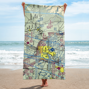 Blue Skies Farm Airport (OR87) VFR Sectional Towel