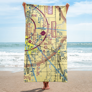 Blue Sky Airfield (2TX0) VFR Sectional Towel