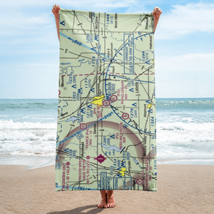 Blue Sky Airport (8KS5) VFR Sectional Towel