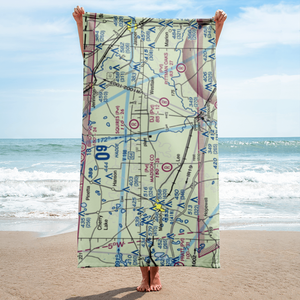 Blue Springs Airport (38FA) VFR Sectional Towel