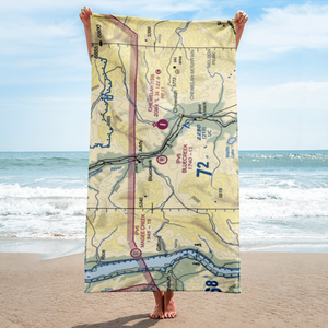 Bluecreek Airport (WA57) VFR Sectional Towel