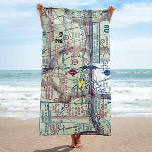 Bob Sikes Airport (CEW) VFR Sectional Towel