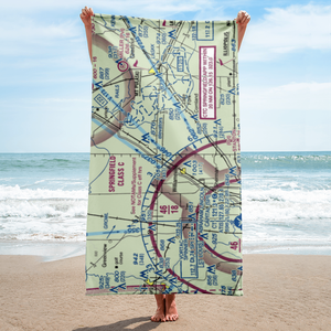 Bock Farms Airport (3LS7) VFR Sectional Towel