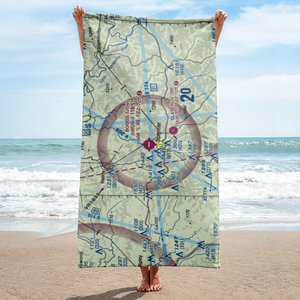 Boggs Field Airport (USW) VFR Sectional Towel