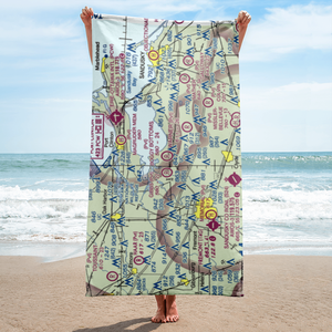 Boggy Bottoms Airport (18OI) VFR Sectional Towel