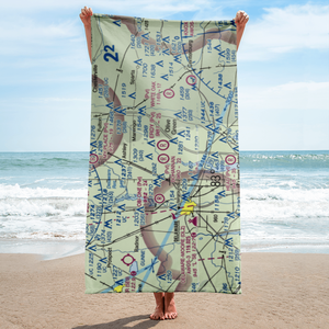 Bohannan Airport (2OH0) VFR Sectional Towel