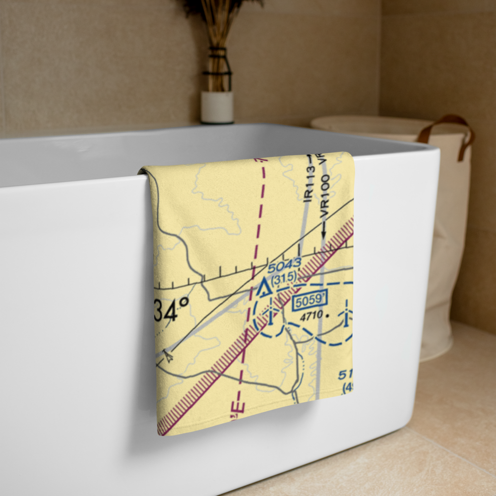 Bojax Ranch Airport (NM44) VFR Sectional Towel 