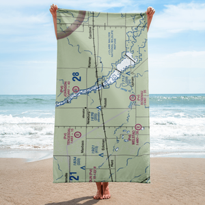 Boll Brothers Airstrip (NA03) VFR Sectional Towel