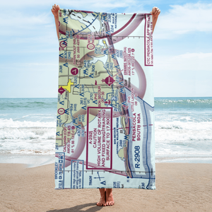 Bon Secour Seaplane Base (AL96) VFR Sectional Towel