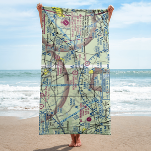 Boomerang Airport (NC02) VFR Sectional Towel