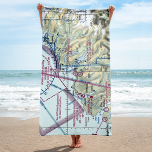 Bootleggers Cove Airport (2AK4) VFR Sectional Towel