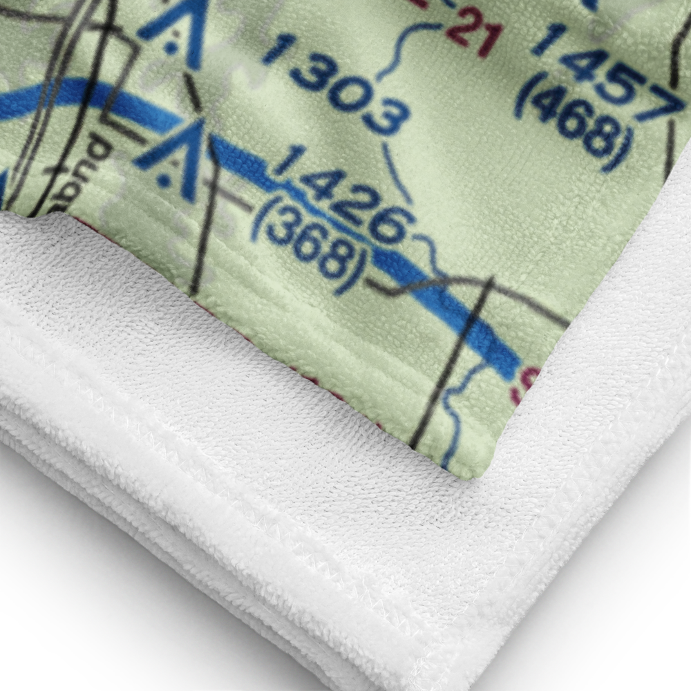 Booze Island Airport (64MO) VFR Sectional Towel 