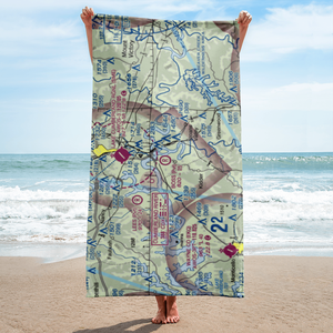 Boss Airport (08KY) VFR Sectional Towel