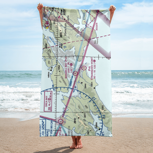 Boswell Bay Airport (AK97) VFR Sectional Towel