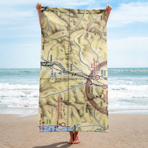 Bottle Bay Seaplane Base (ID54) VFR Sectional Towel