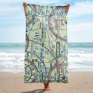 Boulder Canyon Airport (MI56) VFR Sectional Towel