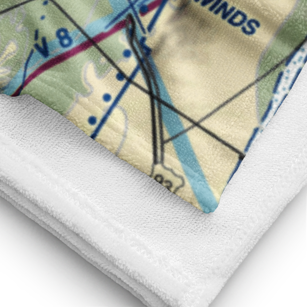 Boulder City Municipal Airport (BVU) VFR Sectional Towel 