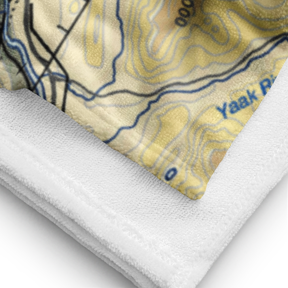 Boundary County Airport (65S) VFR Sectional Towel 