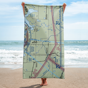 Bouret Ranch Airport (NA06) VFR Sectional Towel