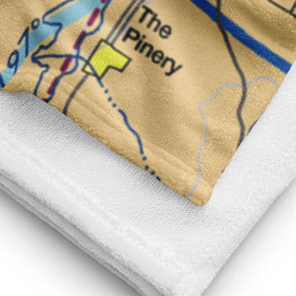 Bowen Farms Nr 1 Airport (CO98) VFR Sectional Towel 