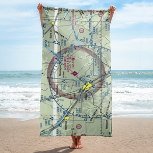 Bowie Municipal Airport (0F2) VFR Sectional Towel