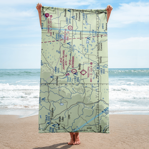 Bowman Airstrip (32WN) VFR Sectional Towel