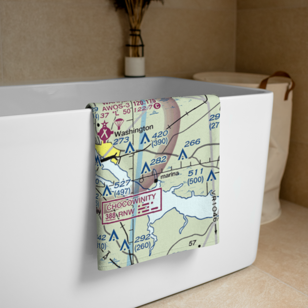 Boyd Field (NC49) VFR Sectional Towel 