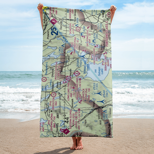 Brandy Pond Seaplane Base (5ME) VFR Sectional Towel