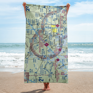 Branson West Airport (FWB) VFR Sectional Towel