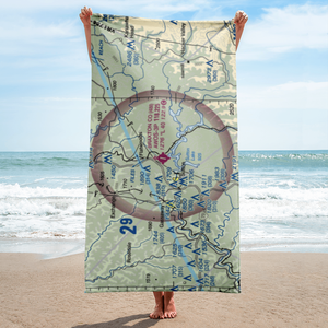 Braxton County Airport (48I) VFR Sectional Towel