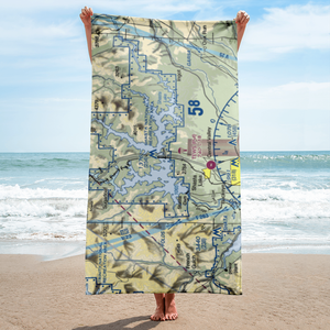 Bridge Bay Resort Seaplane Base (H77) VFR Sectional Towel