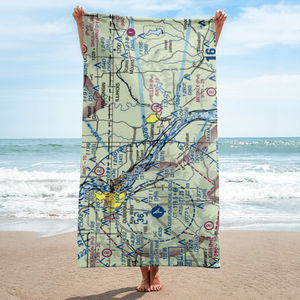 Briggs Brothers Airfield (77LL) VFR Sectional Towel