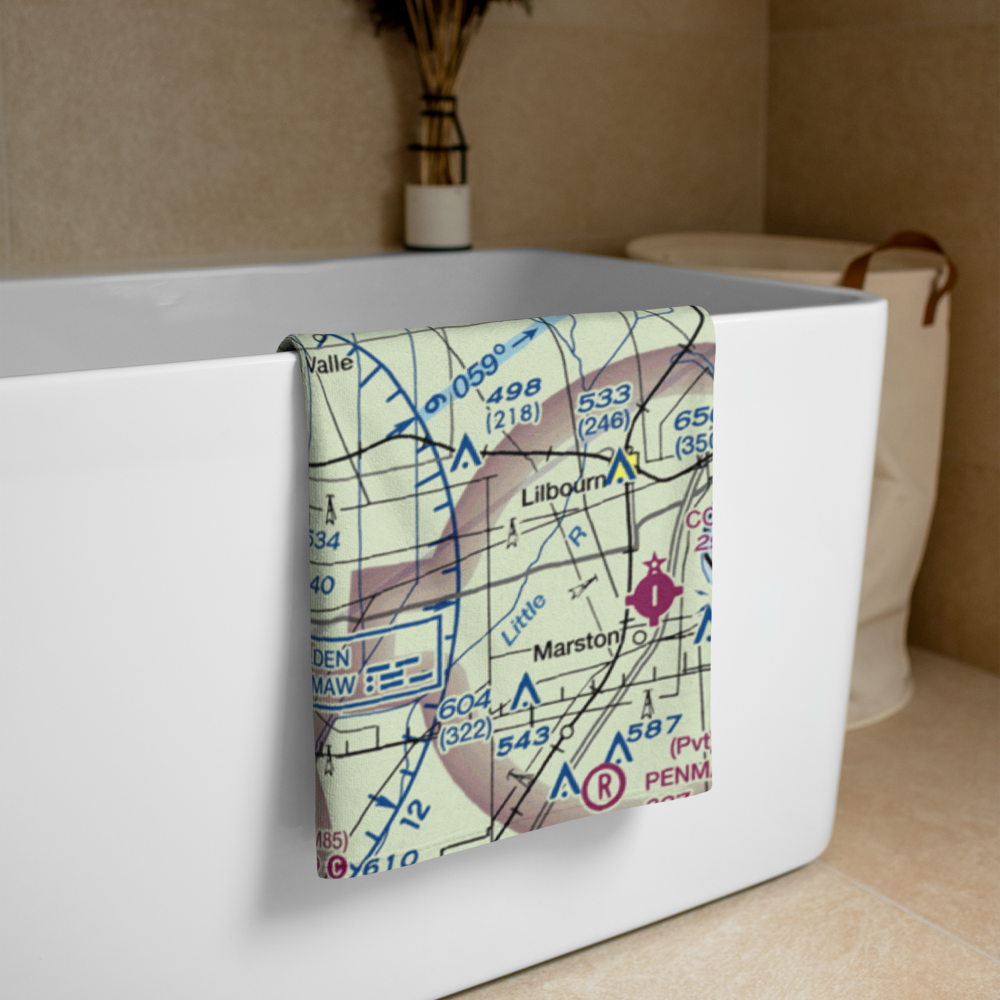 Broadwater Airport (MU04) VFR Sectional Towel 