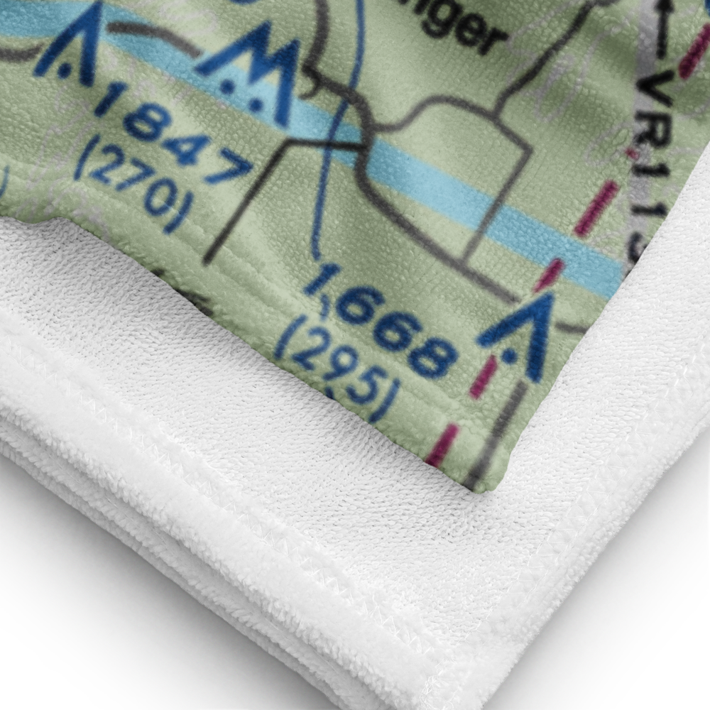 Broken B Airport (08OL) VFR Sectional Towel 