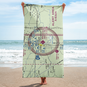 Brooks County Airport (BKS) VFR Sectional Towel
