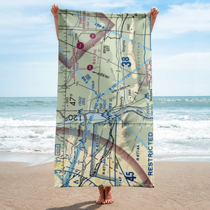 Brown Boy Airport (WN95) VFR Sectional Towel
