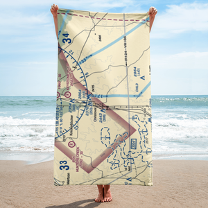 Brown Field (96TX) VFR Sectional Towel