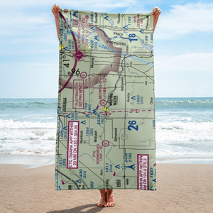 Browns Airport (EPG) VFR Sectional Towel